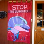 Although the LA rally is miles away, there's support for Taiji dolphins in Idyllwild